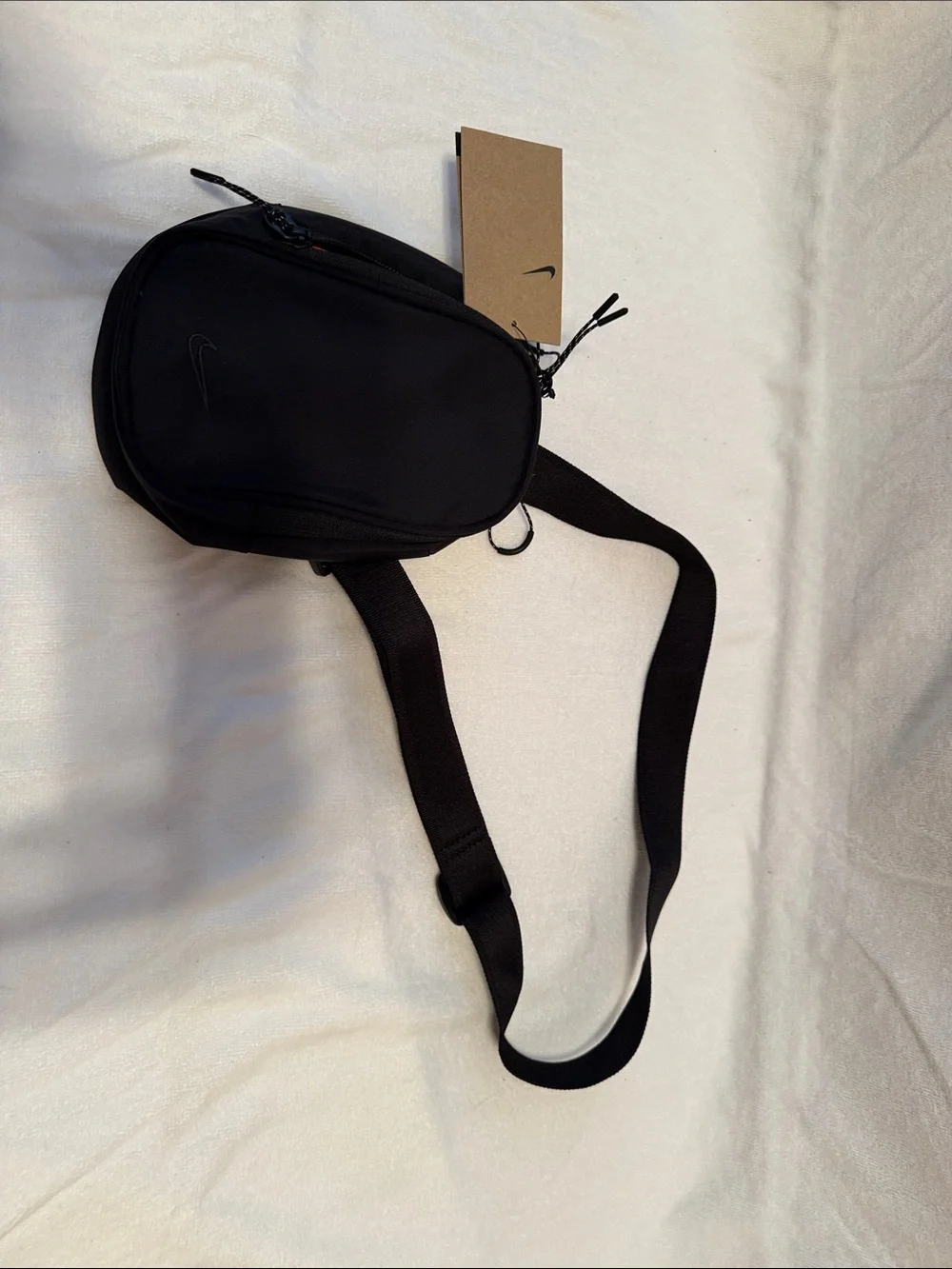 Nike Black Compact Sling Crossbody Bag for Women